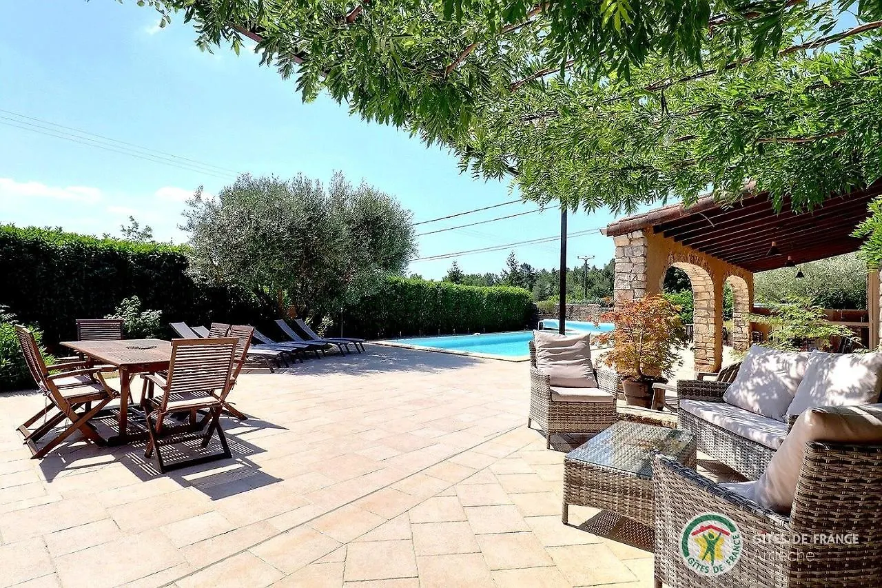 Villa L'Opaline 10 Pers Piscine Privee Chauffee Animaux Admis Wifi Salavas
